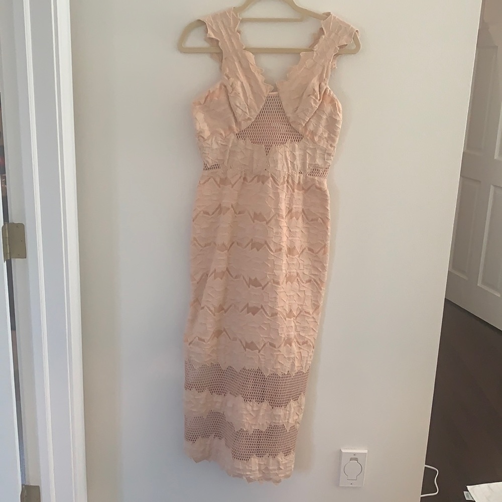 Jonathan Simkhai dusty pink dress size 4